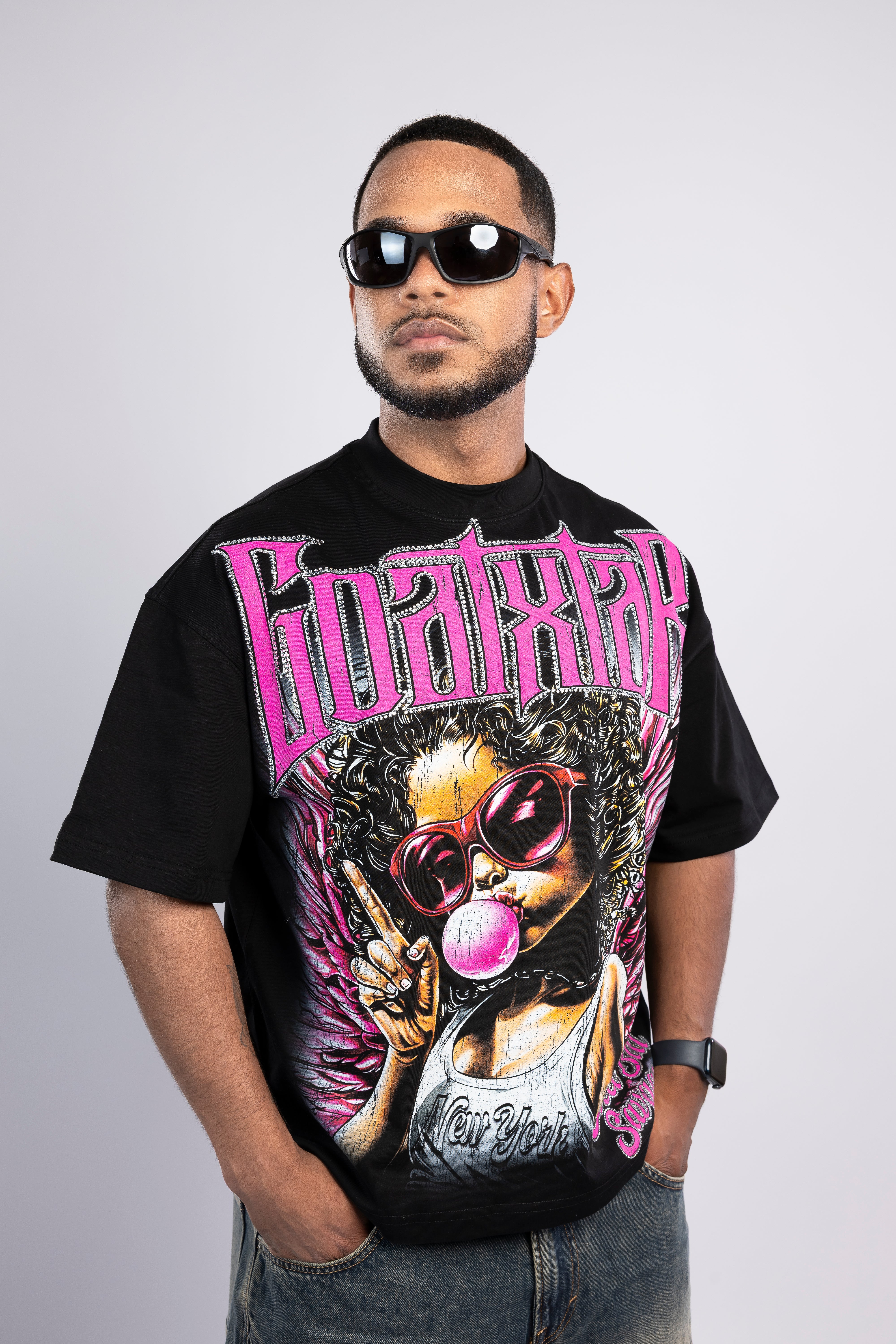 SWEET BUT SAVAGE TEE — BLACK