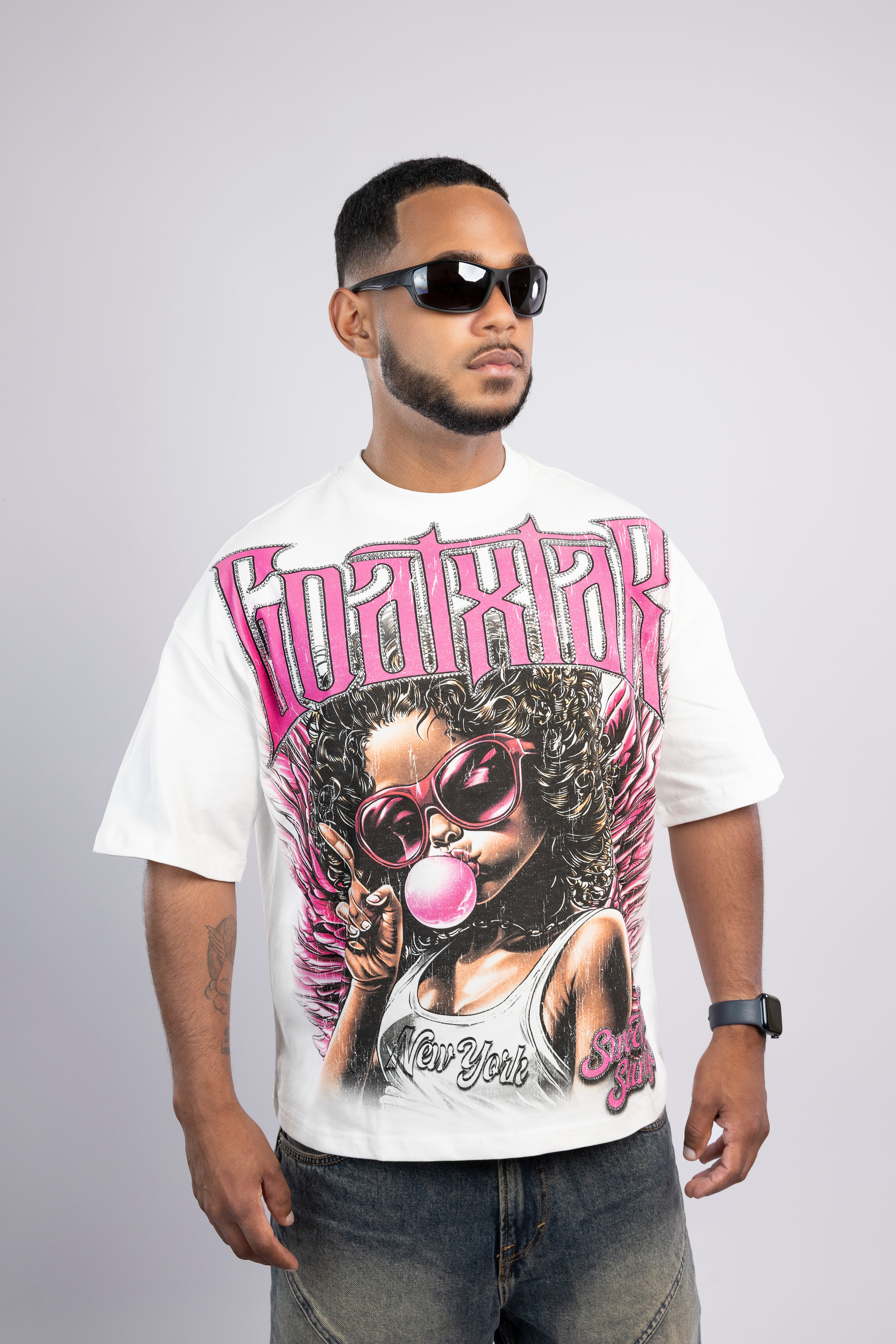 SWEET BUT SAVAGE TEE - WHITE